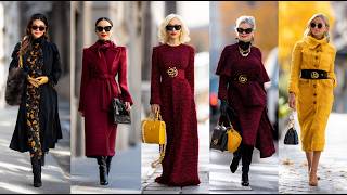 How the Wealthy Dress in Milan October Fall/Winter 2025 Street Fashion from Montenapoleone