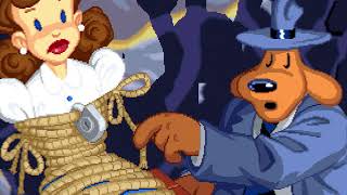 Sam and Max Hit the Road (1993) DOS game @ Sound Blaster Pro 2.0
