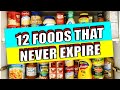 Unbelievable! Discover the Top 12 Foods That NEVER Expire!