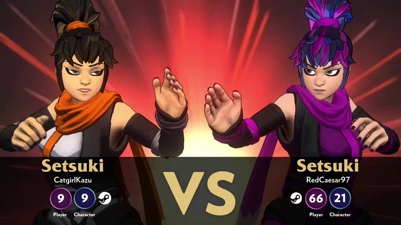 Fantasy Strike: Matches versus CatgirlKazu (Setsuki versus Setsuki)