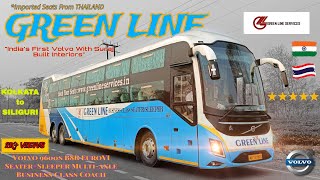 KOLKATA to SILIGURI with New Volvo 9600s Bus | Greenline Services | Siliguri Travel Vlog | #vlog 09