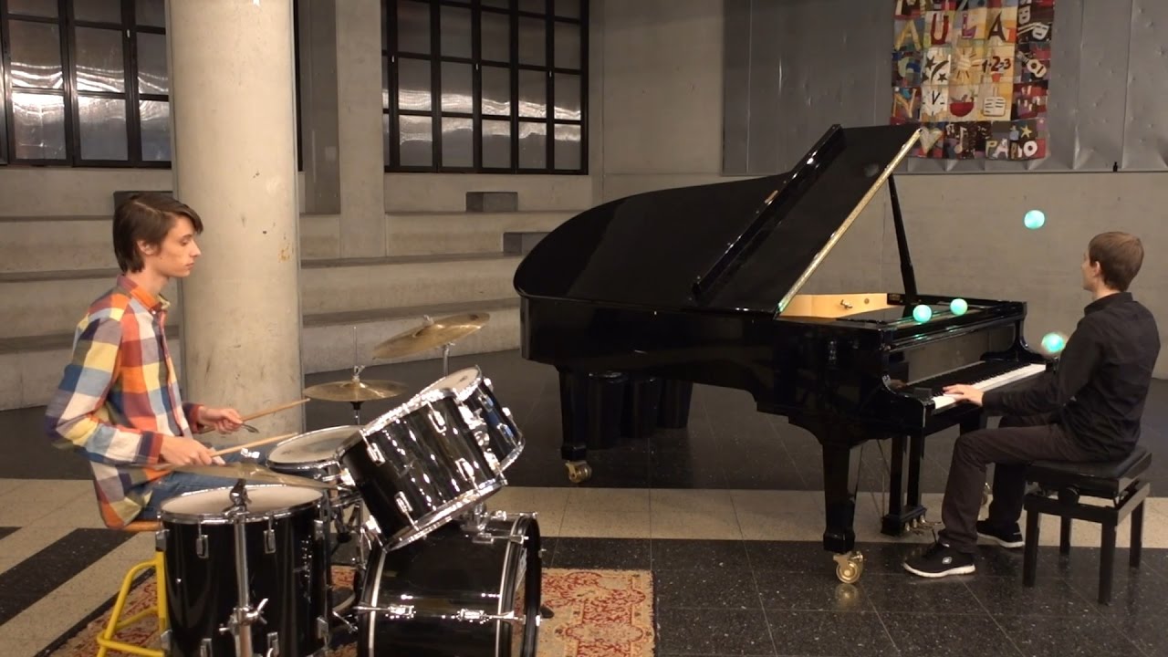 Variations on Havasi's themes piano and drums live arrangement by