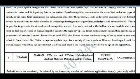IEEE 2016-17 projects for M-tech ANDROID