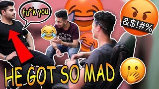 MOCKING MY FRIEND PRANK!!! (HE ALMOST CRIED)