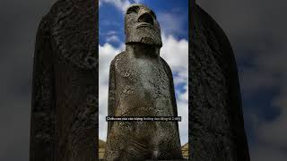 Tượng MOAI khổng lồ trên đảo phục sinh.