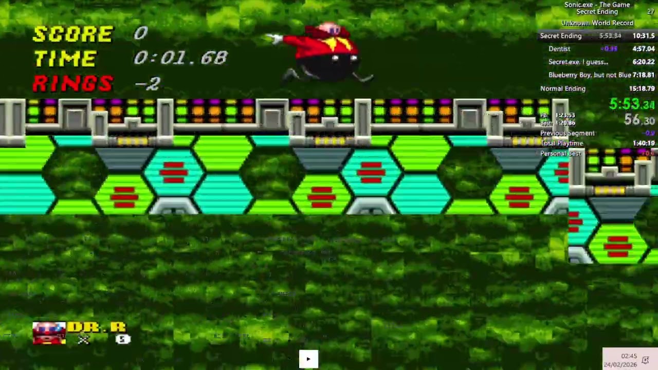 Sonic.exe - All Endings in 15:17.267
