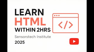 HTML Full Course 2025 | Learn HTML in 1 Video 🔥