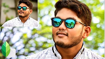 HOW TO ADD NATURAL BOKEH IN BACKGROUND WITH SNAPSEED