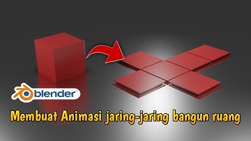 Membuat Animasi Jaring Jaring Bangun Ruang Blender