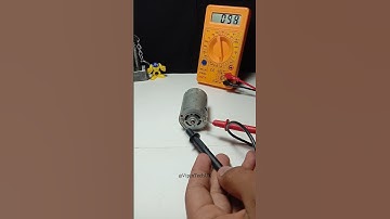 How to testing DC motor by multimeter😀#shorts #youtubeshorts #electronic