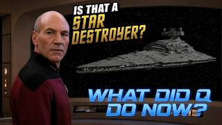 Star Trek vs Star Wars: What Happens When Q Brings a Star Destroyer to the Enterprise?