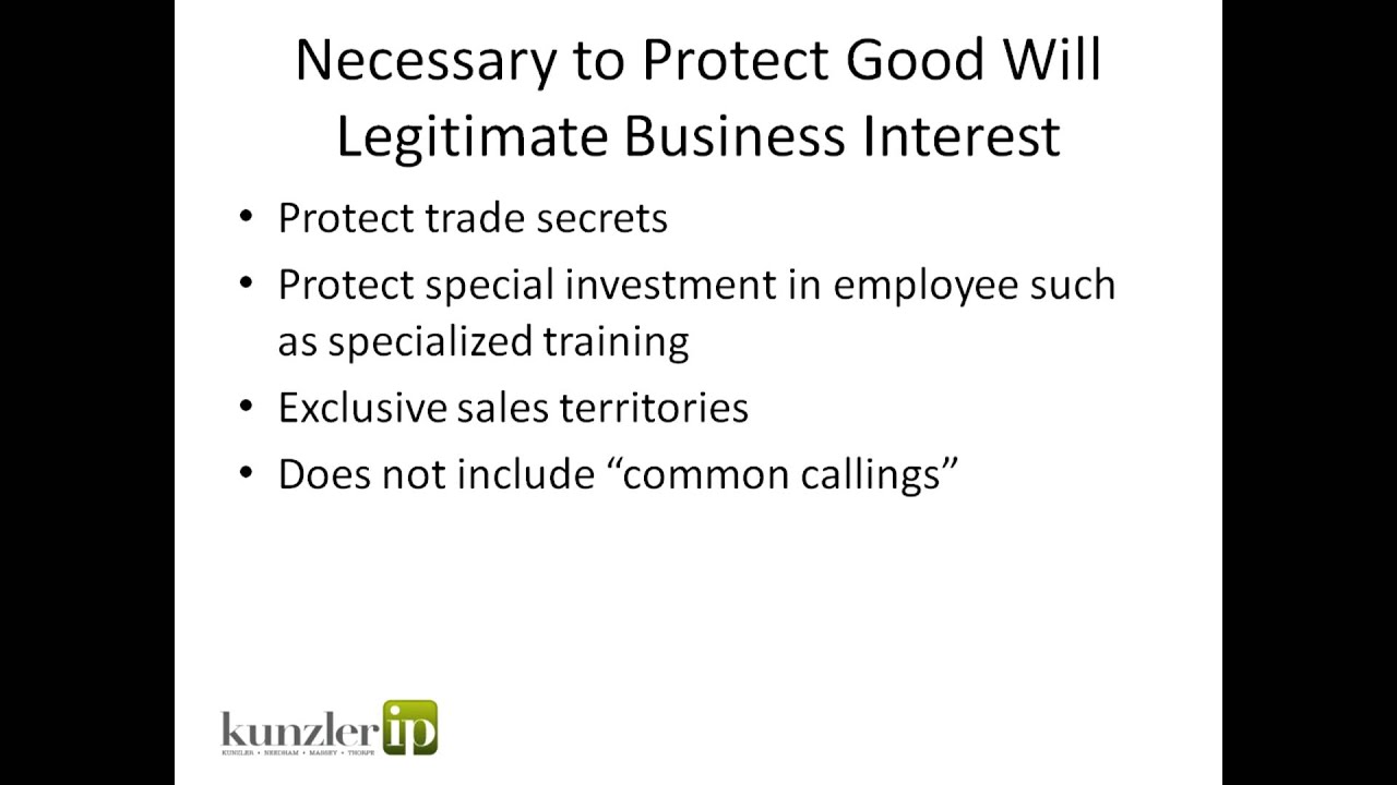 non compete agreements
