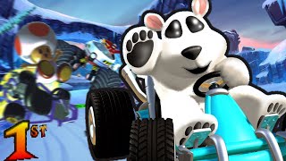 The BEST Kart Racing Track Ever Made -- Peak Design screenshot 5