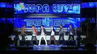 Hd 110811 Teen Top - Supa Luv Live Power Music