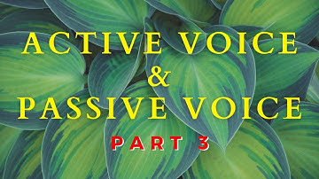 Active to Passive Voice(Part 3) | Tricks, Rules, Examples & Practice set |  KVS, CTETT UPTET