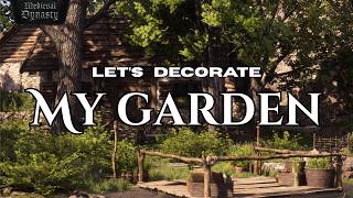 Medieval Dynasty - Decorating my garden