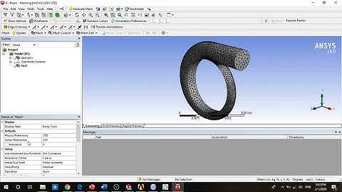 importing volute from cf turbo & perform  mesh in ANSYS mesh --no 04