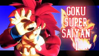 DRAGON BALL DAIMA SFM GOKU SUPER SAIYAN 4 TRANSFORMATION ONE STEP CLOSER