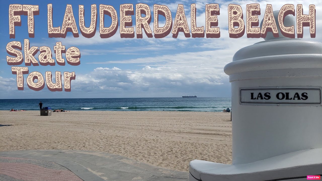 Fort Lauderdale Beach Florida Skate Tour 