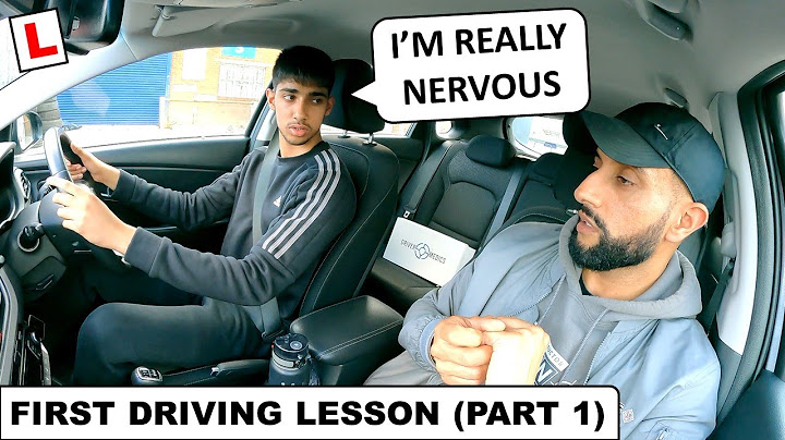 FIRST Driving Lesson (Lesson 1 Part 1 - Raajan's Driving Journey) - What to expect