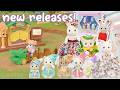 New Sylvanian Families! Baby Crocodile train, Sleepover babies, Liberty keychains