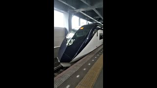 特急 スカイライナー（京成電鉄2代目AE形電車）の発車を青砥駅で撮影（ 東京都葛飾区・鉄道）KEISEI Limited Express SKYLINER at Aoto st JAPAN TRAIN