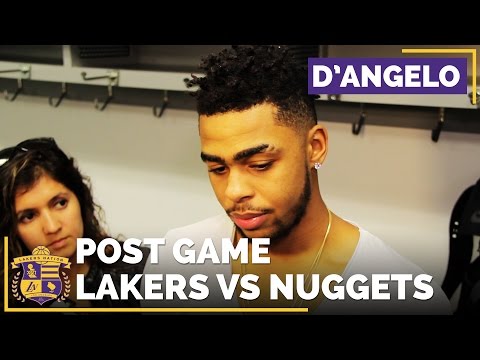 D'Angelo Russell After Dropping 33 Points In Lakers Win Over Denver