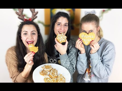 Baking Norwegian Pepperkaker blindfolded | with Maria & Cris