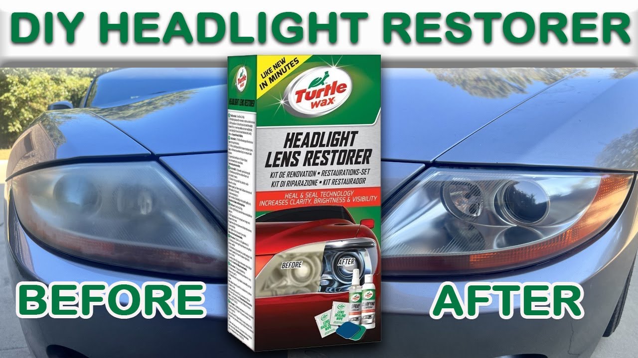 Best Headlight Restoration Kit?? Heal & Seal Technology! TURTLEWAX
