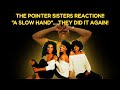 The Pointer Sisters "Slow hand" reaction |Them 80's smh lol