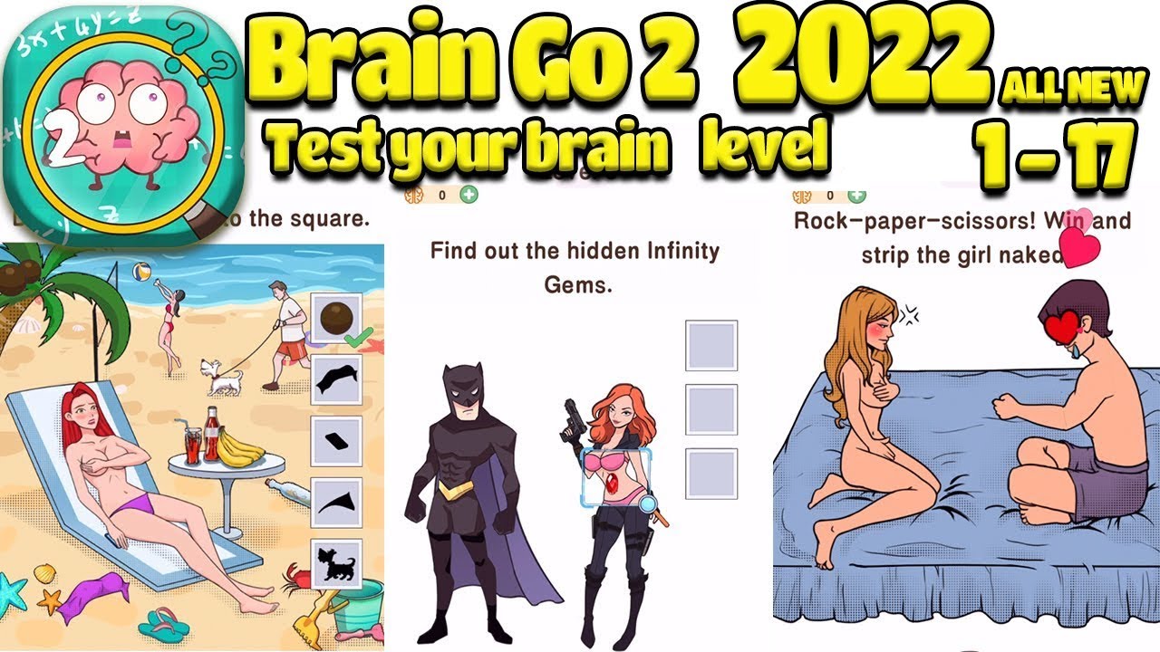 Brain Go 2 - UPDATE 2022 -  Test your brai‪n Game Complete SOlved All Levels Tricky Puzzles Gameplay