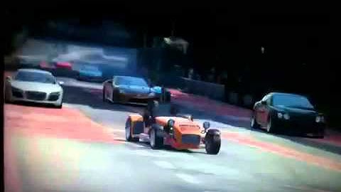 Caterham R500 Superlight Crash (NFS Shift 2 Unleashed)