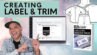 How to Create Label & Trim Clothing Brand & Merch | CBA Master Label Kit