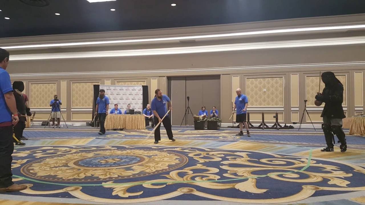 CombatCon Singlestick 3rd Place Fight Myles vs Steven