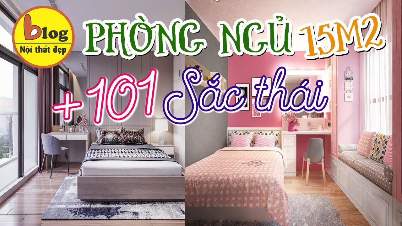 Bật mí cách thiết kế phòng ngủ 15m2 rộng như 30m2 - youtube