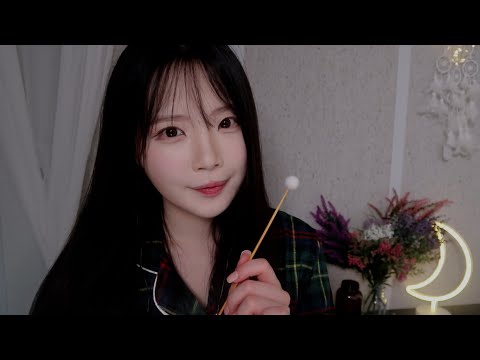 ASMR(Sub✔)표준어 패치가 덜 된 친구의 사투리 귀청소 상황극 Ear cleaning by a friend