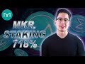 This is the most profitable Maker DAO coin STAKING ever 🚀 MKR crypto staking