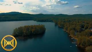 Phantom 4 over Highland Lake, Andover, NH