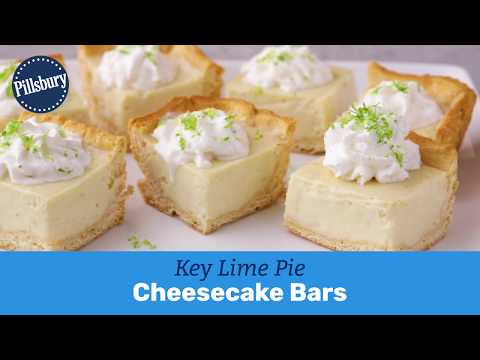 Key Lime Pie Cheesecake Bars | Pillsbury Recipe