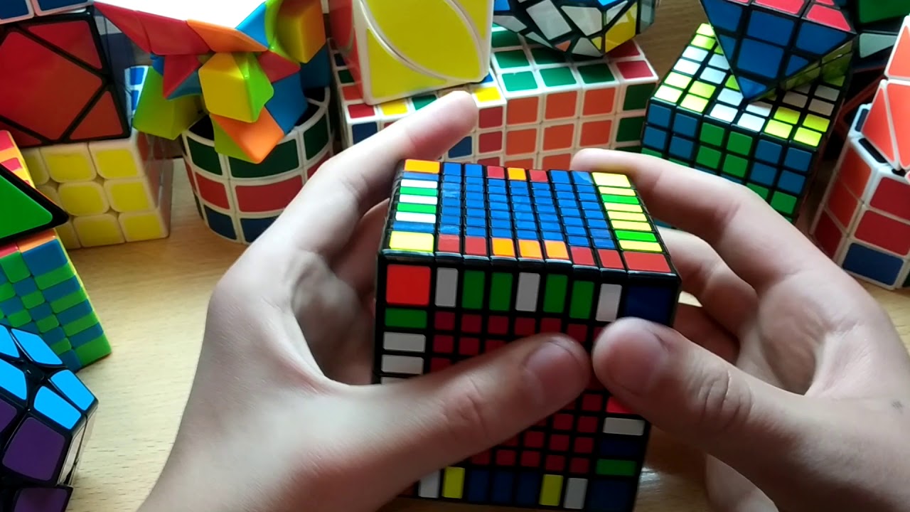 Собрать кубик рубик медленно. Кубик рубик 9x9 сборка. Кубик Рубика 7 на 7. 5x5 кубик рубик формула. Кубик Рубика 8х8.