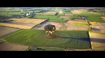 Blender 2.82 Explosion + camera tracking VFX