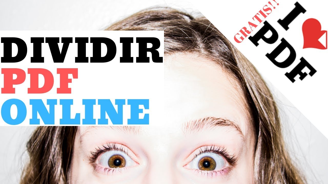 Como Dividir Un Pdf Facil I Love Pdf Youtube