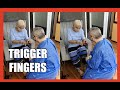 Trigger fingers - This lady suffering trigger finger and alignment done by Chris Leong | 123 GO