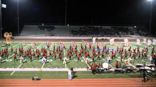 Etiwanda High School Marching Eagle Regiment 11-17-2012