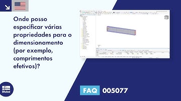 [EN] FAQ 005077 | Onde posso especificar várias propriedades para o dimensionamento (por exemplo,...