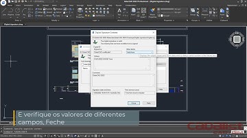 GstarCAD 2023 - Assinatura digital - SIGVALIDATE