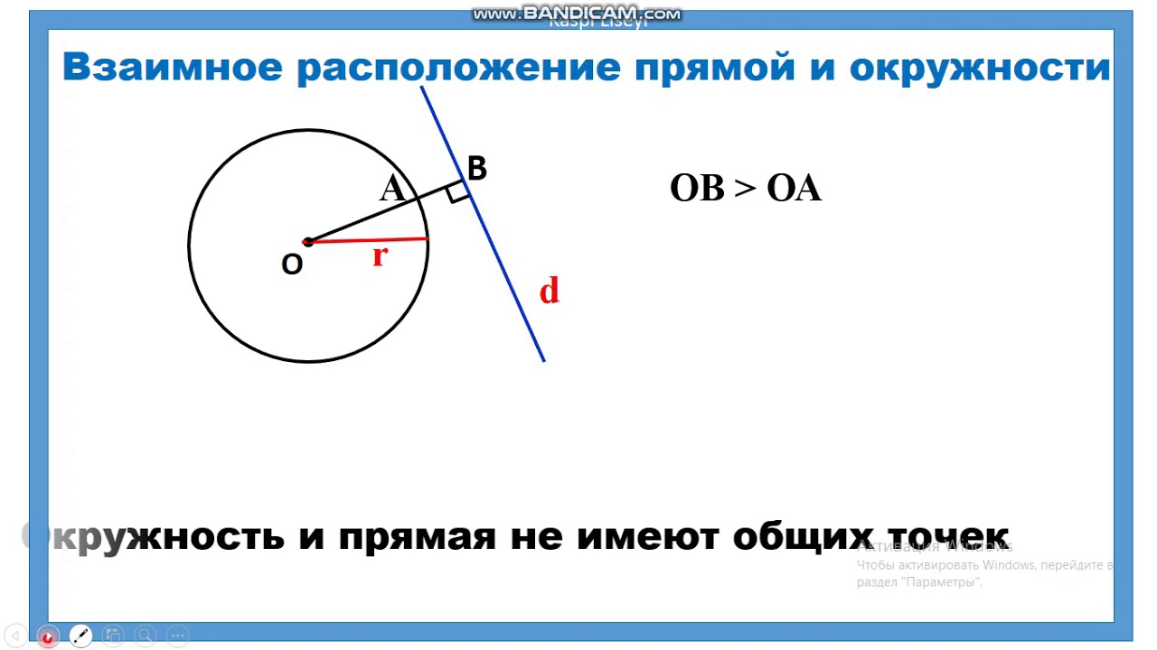 Взаимное расположение прямой и окружности двух окружностей. Взаимное расположение прямой и окружности. Взаимное расположение прямой и окружности 6 класс. Взаимное расположение прямой и окружности касательная к окружности. Взаимное расположение окружности и прямой 8 класс геометрия.