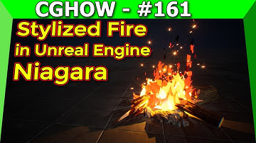 Unreal Engine Niagara Tutorial | Stylized Fire | Toon Fire