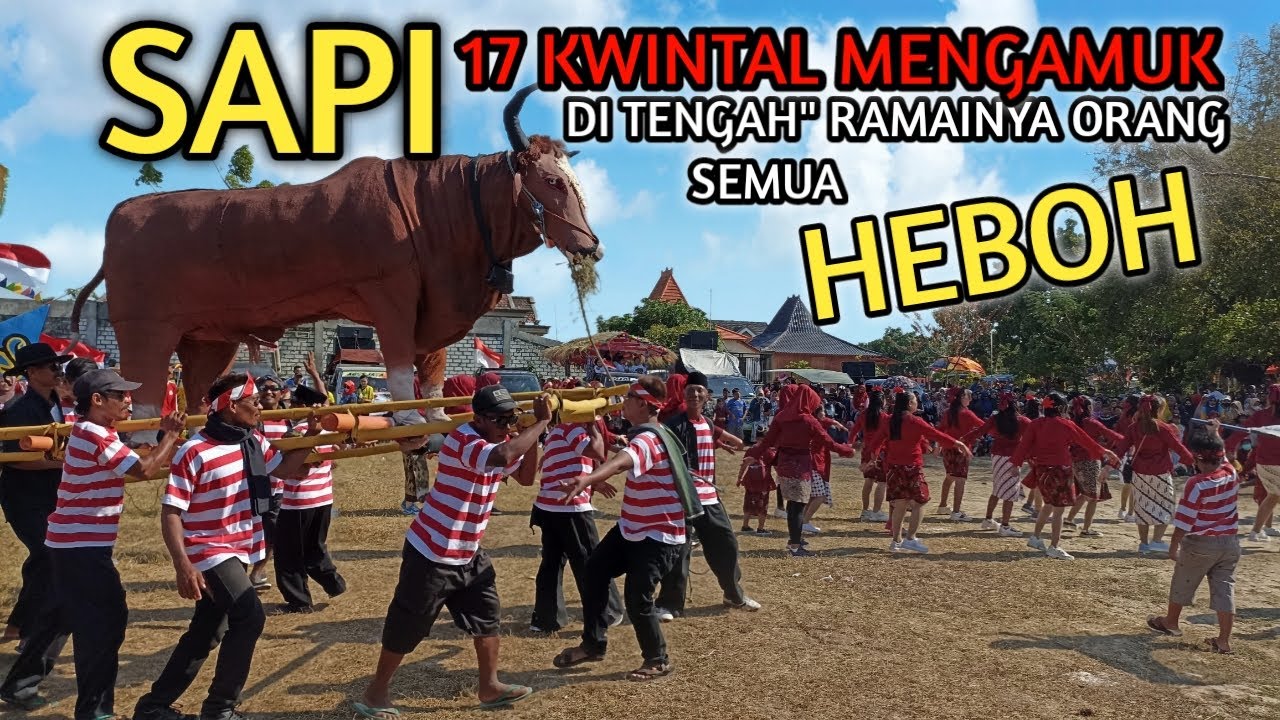 KARNAVAL DUSUN CAMBOR DESA MRUTUK HUT RI 78Th