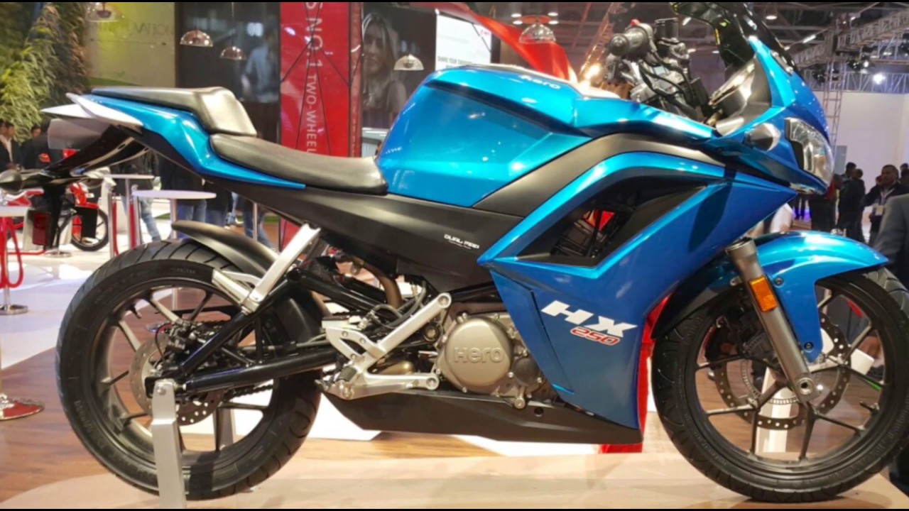 Hero HX-250 Blue Color Launch in India.